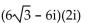 Perform the operation using trigonometric form. Write the answer in the form a + bi -  A)    B)    C)    D)   