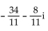 Perform the operation using trigonometric form. Write the answer in the form a + bi -  A)    B)    C)    D)   