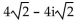 Use De Moivre's theorem to simplify the expression. Write the answer in the form a + bi. -  A)    B)    C)    D)   