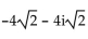 Use De Moivre's theorem to simplify the expression. Write the answer in the form a + bi. -  A)    B)    C)    D)   