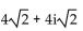Use De Moivre's theorem to simplify the expression. Write the answer in the form a + bi. -  A)    B)    C)    D)   