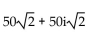 Use De Moivre's theorem to simplify the expression. Write the answer in the form a + bi. -  A)    B)    C)    D)   