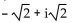 Use De Moivre's theorem to simplify the expression. Write the answer in a + bi form. -  A)    B)  -128 + 128i C)  -64 + 64i D)   