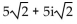 Use De Moivre's theorem to simplify the expression. Write the answer in a + bi form. -  A)    B)    C)    D)   