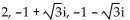 Solve the equation. Write the answer in a + bi form. -  - 8 = 0 A)    B)    C)    D)   