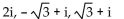Solve the equation. Write the answer in a + bi form. -  + 8i = 0 A)    B)    C)    D)   
