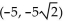 Change the polar coordinates   to rectangular coordinates (x, y) . -(-10, 225°)  A)    B)    C)    D)   