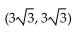 Change the polar coordinates   to rectangular coordinates (x, y) . -(6, 45°)  A)    B)    C)    D)   