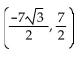 Change the polar coordinates   to rectangular coordinates (x, y) . -  A)    B)    C)    D)   