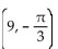 Change the polar coordinates   to rectangular coordinates (x, y) . -  A)    B)    C)    D)   