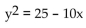 For the given polar equation, write an equivalent rectangular equation. -  A)    B)    C)    D)   