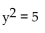 For the given polar equation, write an equivalent rectangular equation. -  A)    B)  y = 5 C)  x = 5 D)   