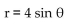 For the given rectangular equation, write an equivalent polar equation. -  A)    B)    C)    D)   
