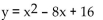 Eliminate the parameter of the pair of parametric equations. -  A)    B)    C)    D)   