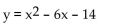 Eliminate the parameter of the pair of parametric equations. -  A)    B)    C)    D)   