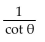 Express the given trigonometric function in terms of the indicated function. -sec   in terms of cot   A)    B)    C)    D)   