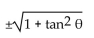 Express the given trigonometric function in terms of the indicated function. -csc   in terms of tan   A)    B)    C)    D)   