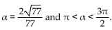 Use identities to find the exact value of the trigonometric function. -Find sec   given that tan   A)    B)    C)    D)   