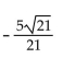 Use identities to find the exact value of the trigonometric function. -Find sec   given that sin   is in quadrant II. A)    B)    C)    D)   
