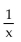 Find an equivalent algebraic expression for the given composition. -sec(arccos(x) )  A)    B)    C)    D)   