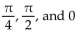 Show that the equation is not an identity by listing the value(s)  of the variable from among   for which the equation is false. -  A)    B)    C)    D)   