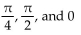 Show that the equation is not an identity by listing the value(s)  of the variable from among   for which the equation is false. -  A)    B)    C)    D)   