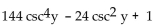 Factor the trigonometric expression. -  A)    B)    C)    D)   