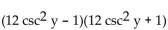 Factor the trigonometric expression. -  A)    B)    C)    D)   