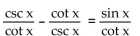 Prove that the equation is an identity. - 