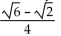 Use an identity to find the exact value of the expression. -sin 135° - 30° A)    B)    C)    D)   