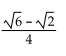 Use an identity to find the exact value of the expression. -cos 135° + 150° A)    B)    C)    D)   