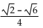 Use an identity to find the exact value of the expression. -cos 135° + 150° A)    B)    C)    D)   