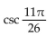 Write in terms of the cofunction of a complementary angle. -  A)    B)    C)    D)   
