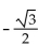Simplify the expression by using a sum or difference identity. -cos (265°)  cos (25°)  + sin (265°)  sin (25°)  A)    B)    C)    D)   