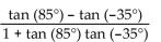 Use trigonometric identities to find the exact value. -  A)    B)  -2 C)    D)   