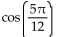Use an appropriate identity to find the exact value of the expression. -  A)    B)    C)    D)   