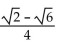 Use an appropriate identity to find the exact value of the expression. -  A)    B)    C)    D)   