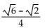 Use an appropriate identity to find the exact value of the expression. -  A)    B)    C)    D)   