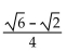Use an appropriate identity to find the exact value of the expression. -cos (165°)  A)    B)    C)    D)   