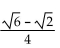 Use a sum or difference identity to find the exact value. -sin(-15°)  A)    B)    C)    D)   