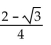 Find the exact value by using a sum or difference identity. -tan   A)    B)    C)    D)   