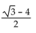 Find the exact value by using a sum or difference identity. -tan(-15°)  A)    B)    C)    D)   