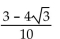 Find the exact value of the expression using the provided information. -Find cos(A - B)    , with A in quadrant III, and cos   , with B in quadrant III. A)    B)    C)    D)   