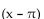 Use the appropriate sum or difference identity to write the given expression as a function of x alone. -tan   A)    B)  -tan x C)  tan x D)   