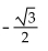 Find the exact value using a double-angle identity. -sin(300°)  A)    B)  0 C)    D)   
