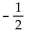 Find the exact value using a double-angle identity. -cos(120°)  A)    B)    C)    D)   