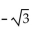 Find the exact value using a double-angle identity. -tan(300°)  A)  0 B)    C)    D)   