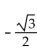 Find the exact value using a double-angle identity. -sin   A)    B)    C)    D)   