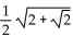 Find the exact value by using a half-angle identity. -cos 22.5° A)    B)    C)    D)   