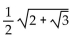 Find the exact value by using a half-angle identity. -cos 15° A)    B)    C)    D)   